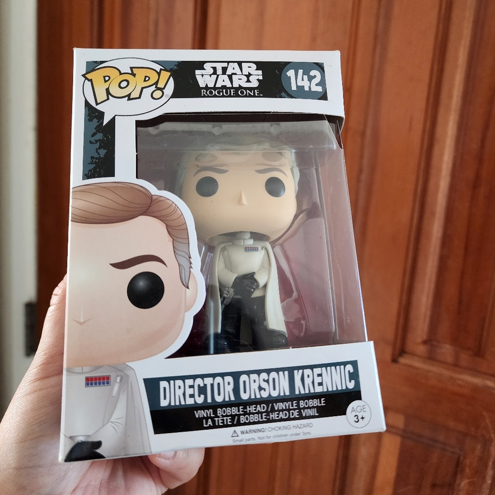 3/$10 Funko pop / starwars rogue one / Director orson Krennic / #142